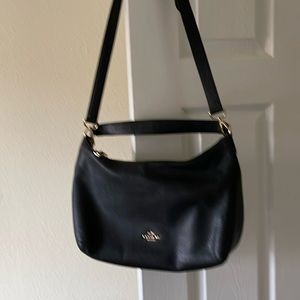 Coach leather crossbody bag